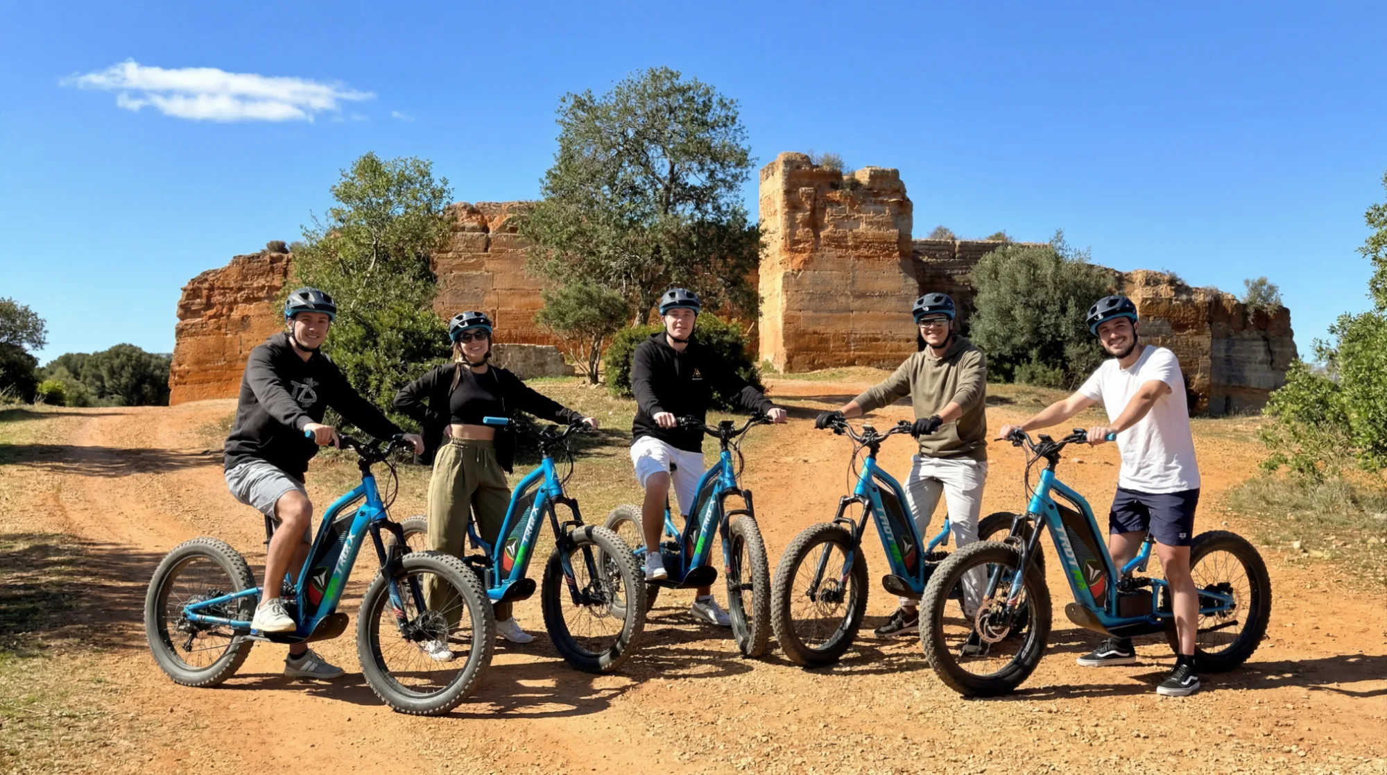 Aventura guiada de Troti-Bike Algarve Portugal